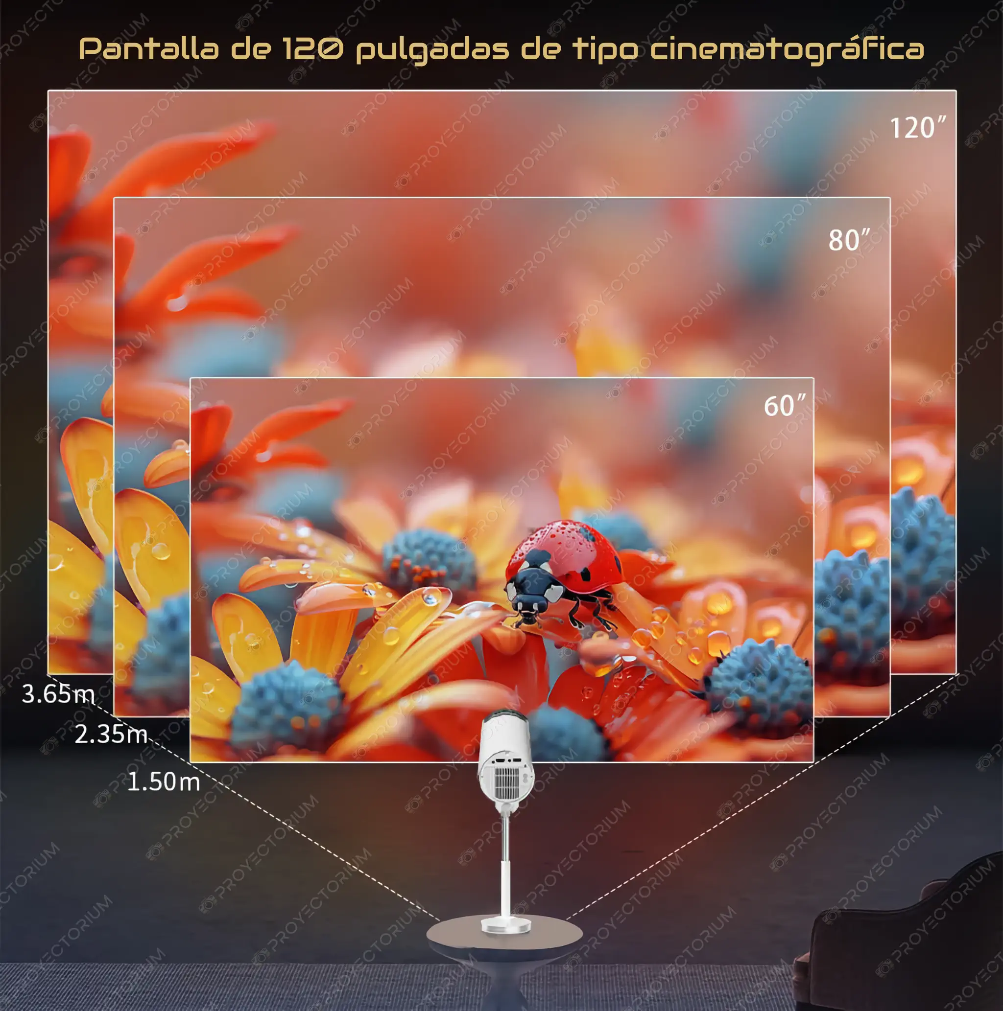 Touyinger_X9_Pro.05 - 📽️ Proyector Touyinger X9 Pro - 4K, 400 ANSI, Android y con Gimbal