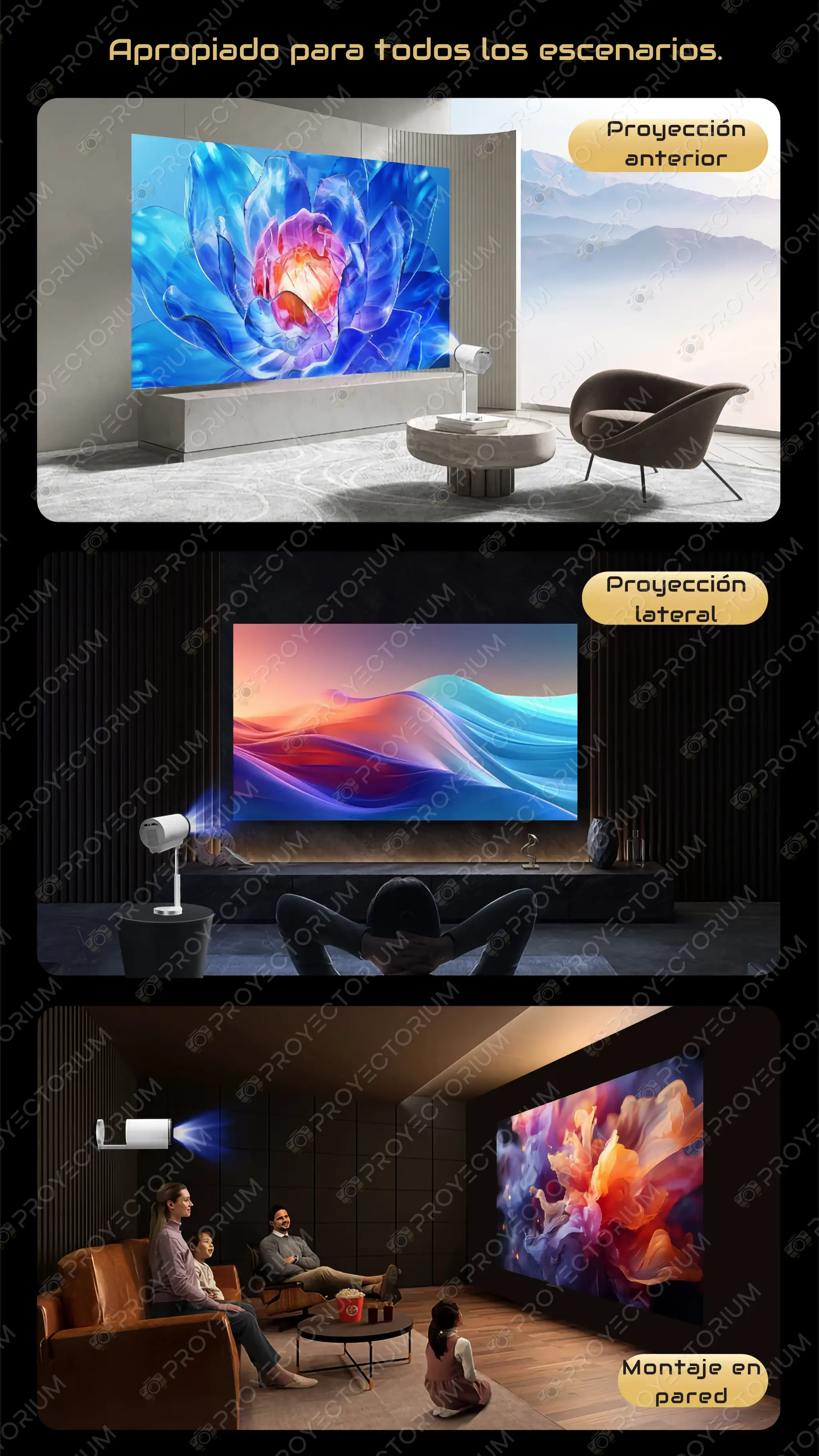 Touyinger_X9_Pro.12 - 📽️ Proyector Touyinger X9 Pro - 4K, 400 ANSI, Android y con Gimbal