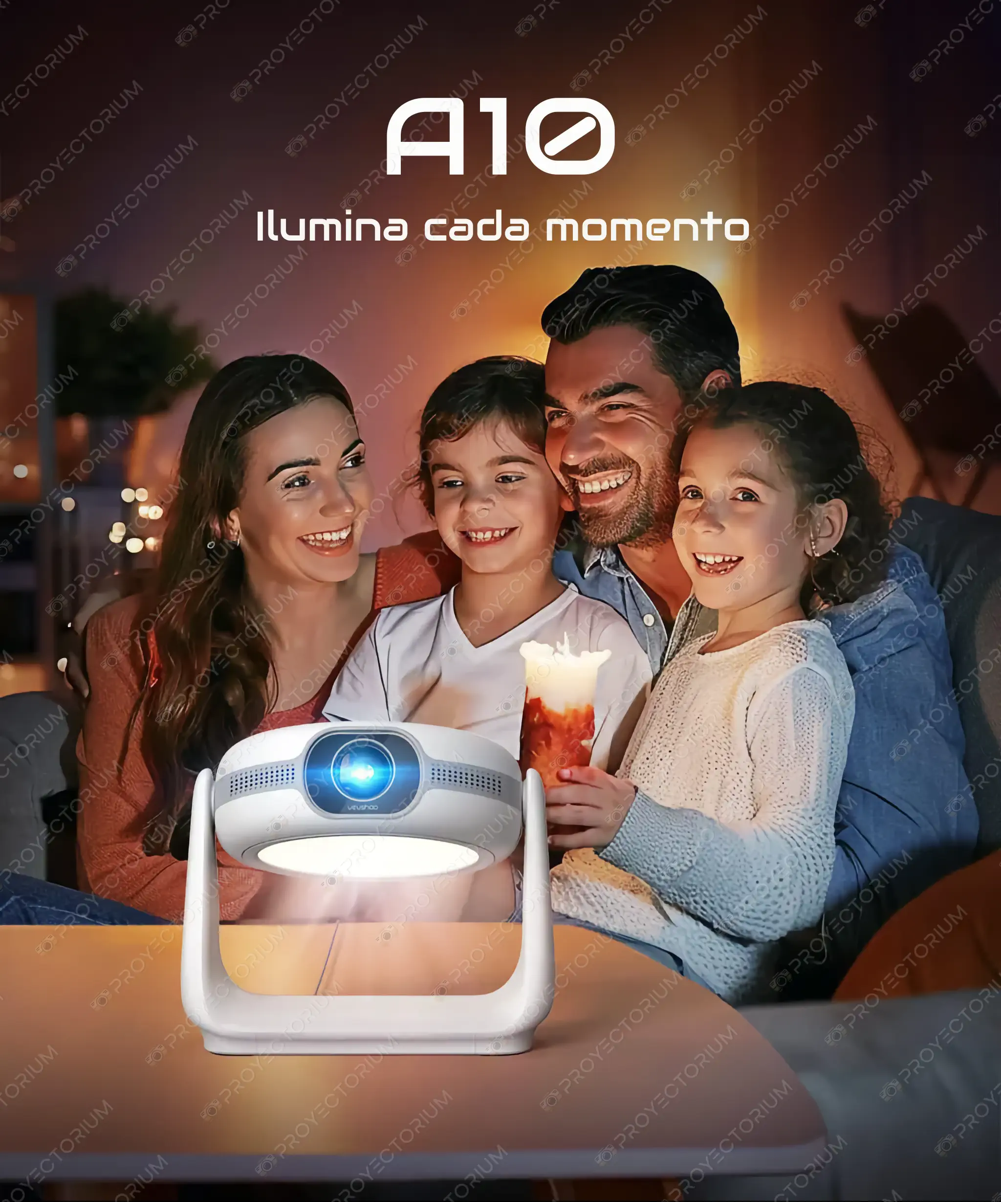 Vevshao_A10.02 - 📽️ Proyector Vevshao A10 - 4K, 380 ANSI, Android y Enfoque Automático