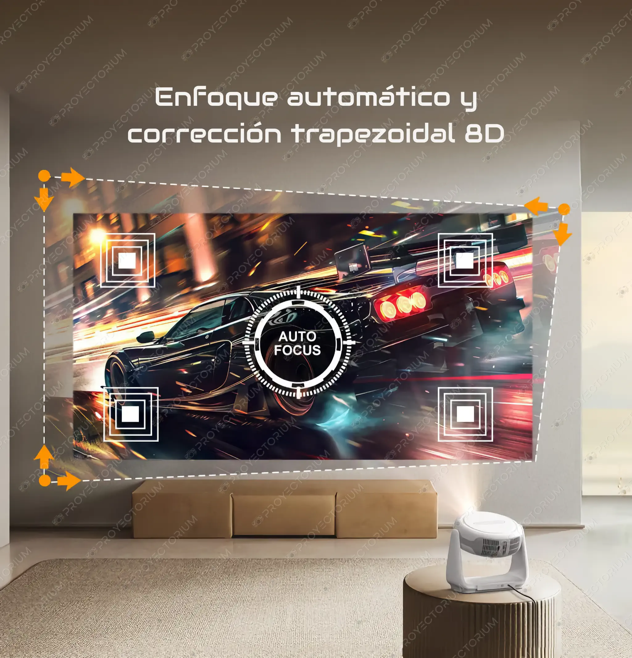Vevshao_A10.06 - 📽️ Proyector Vevshao A10 - 4K, 380 ANSI, Android y Enfoque Automático