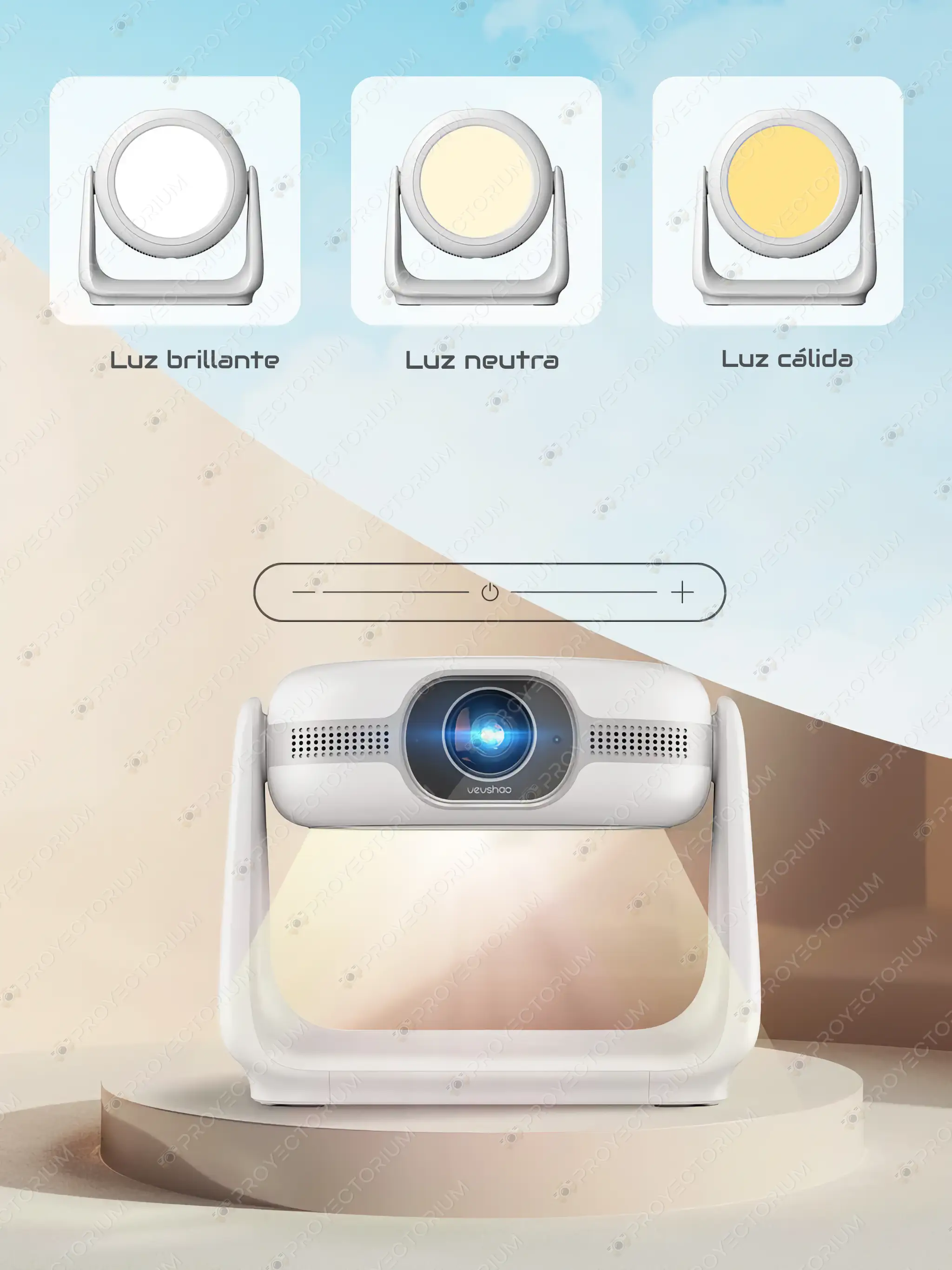 Vevshao_A10.08 - 📽️ Proyector Vevshao A10 - 4K, 380 ANSI, Android y Enfoque Automático