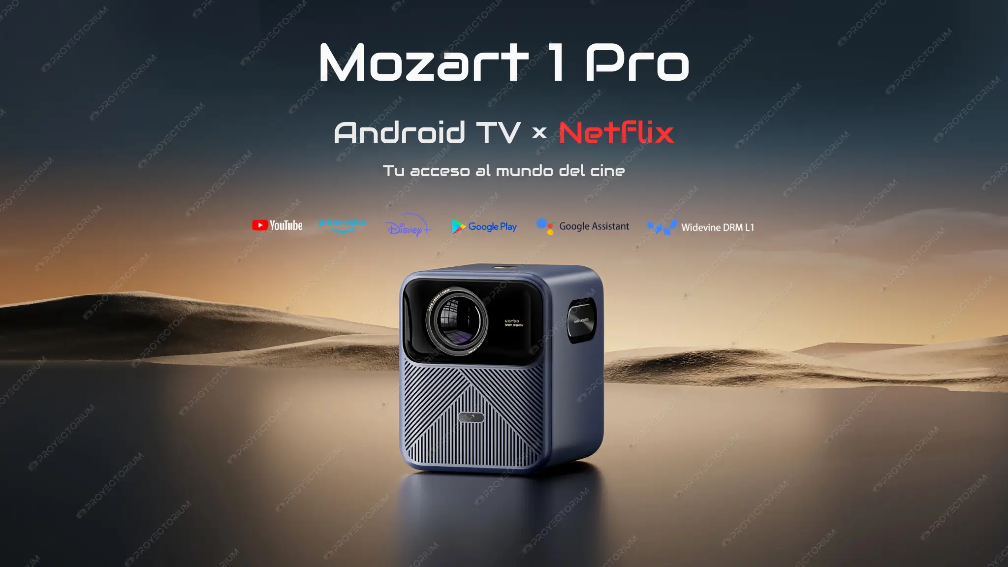 Proyector Wanbo Mozart 1 Pro - 4K / 900 ANSI Lúmenes / Andaroid / Enfoque Automático Wanbo_Mozart_1_Pro.02 - 📽️ Proyector Wanbo Mozart 1 Pro - 4K, 900 ANSI, Android TV