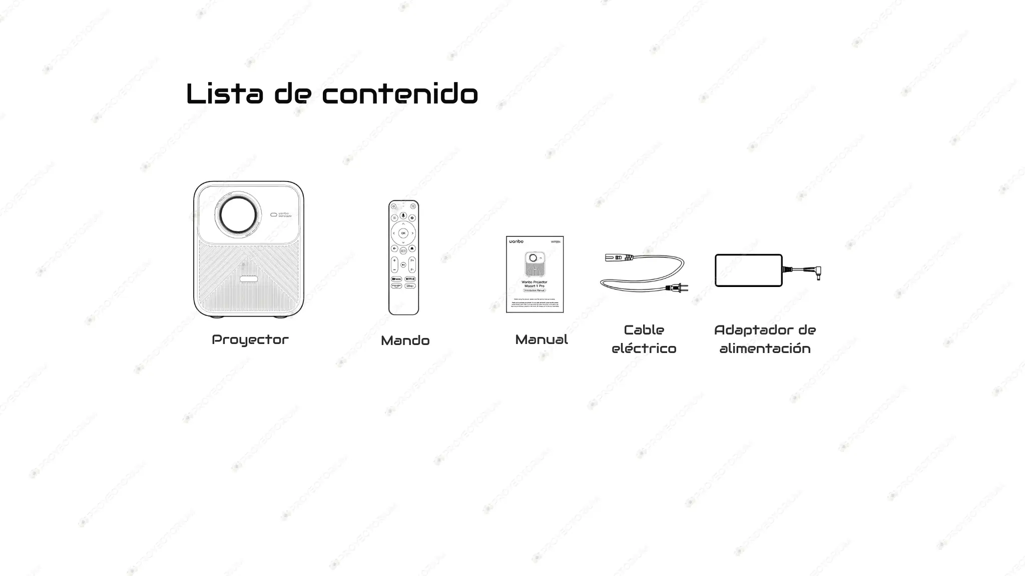 Proyector Wanbo Mozart 1 Pro - 4K / 900 ANSI Lúmenes / Andaroid / Enfoque Automático Wanbo_Mozart_1_Pro.18 - 📽️ Proyector Wanbo Mozart 1 Pro - 4K, 900 ANSI, Android TV