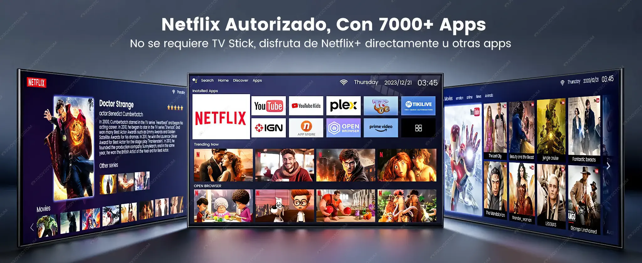 WiMiUS_K9.06 - 📽️ Proyector WiMiUS K9 - 4K / 700 ANSI / Android / Dolby Audio