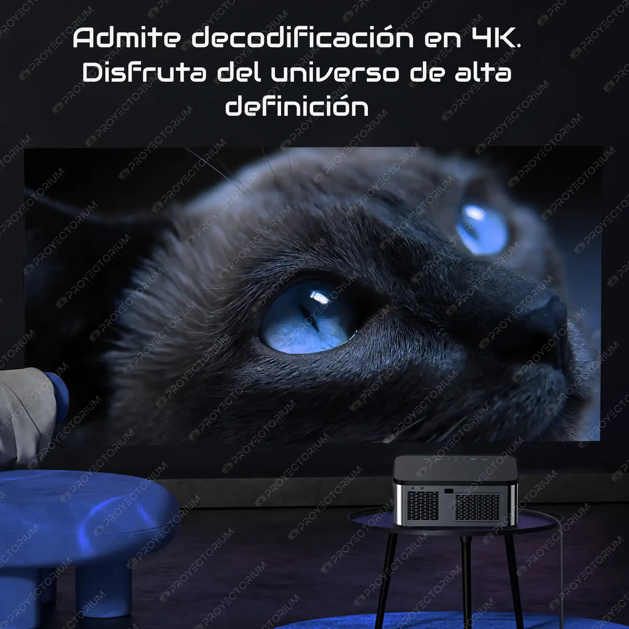 Proyector XIWBSY T07 - 8K / 1000 ANSI Lúmenes / Android / Enfoque Automático XIWBSY_T07.08 - 📽️ Proyector XIWBSY T07 - 8K / 1000 ANSI / Android / Autoenfoque